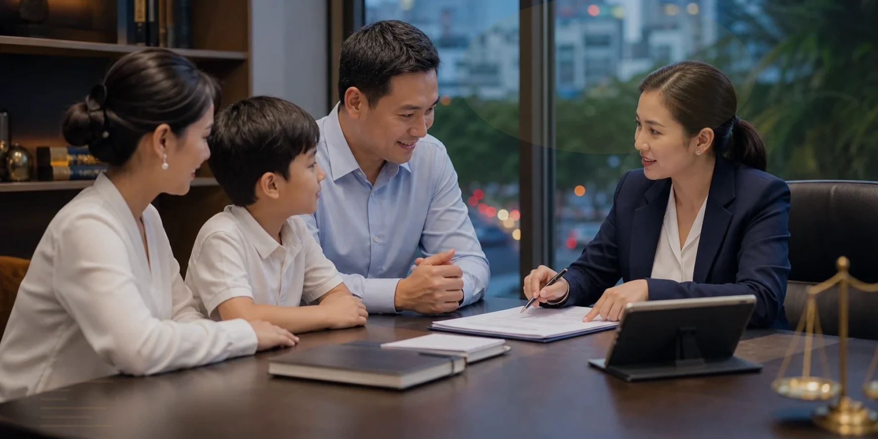 Lawyer and decision-makers evaluate options around the working file for business permit services Ho Chi Minh City