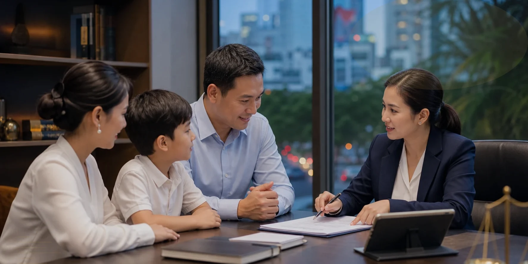 Lawyer and decision-makers evaluate options around the working file for commercial dispute lawyer Ho Chi Minh City