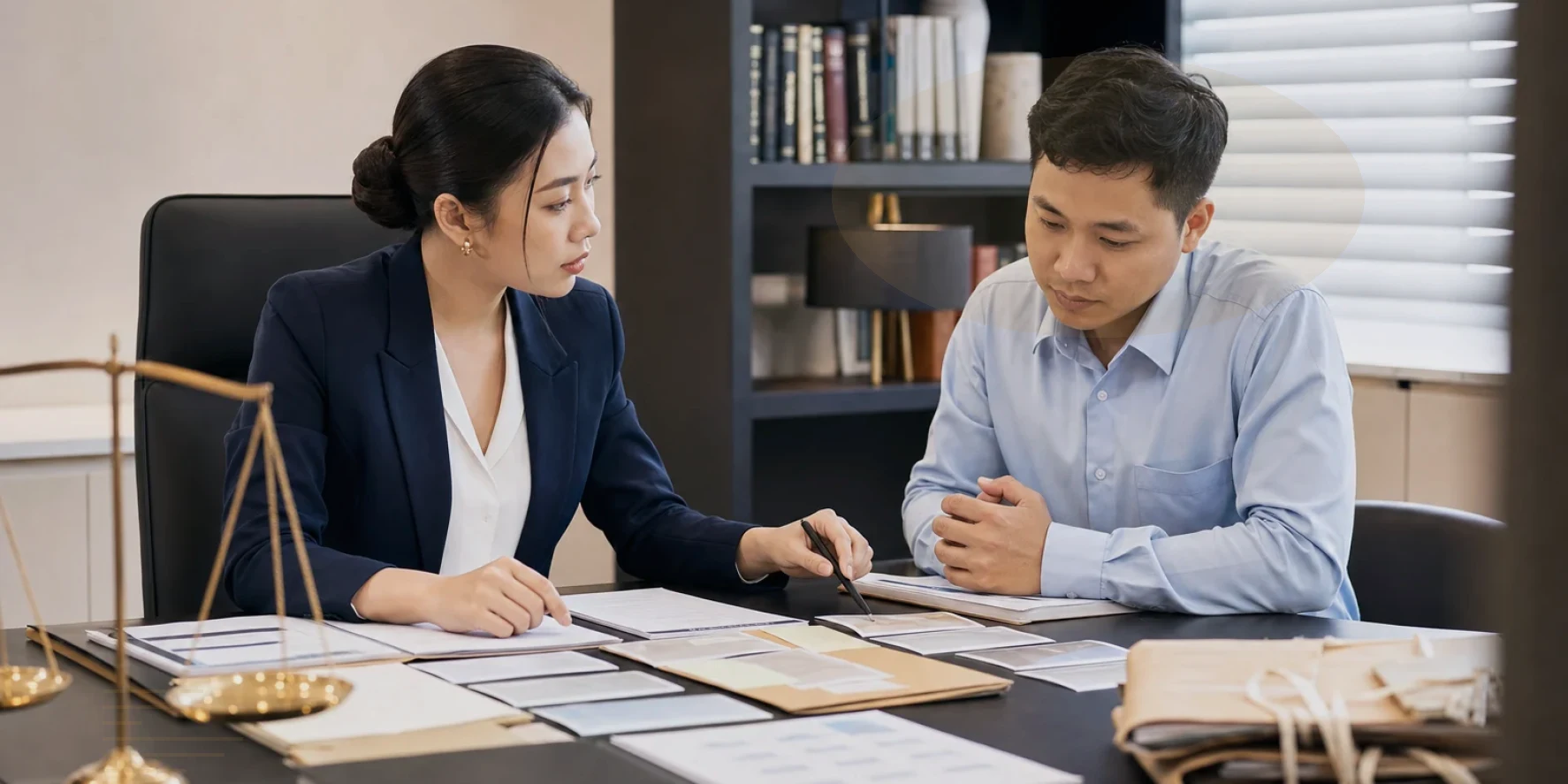 Counsel and client identify the controlling documents and factual timeline for compensation claim lawyer Vietnam