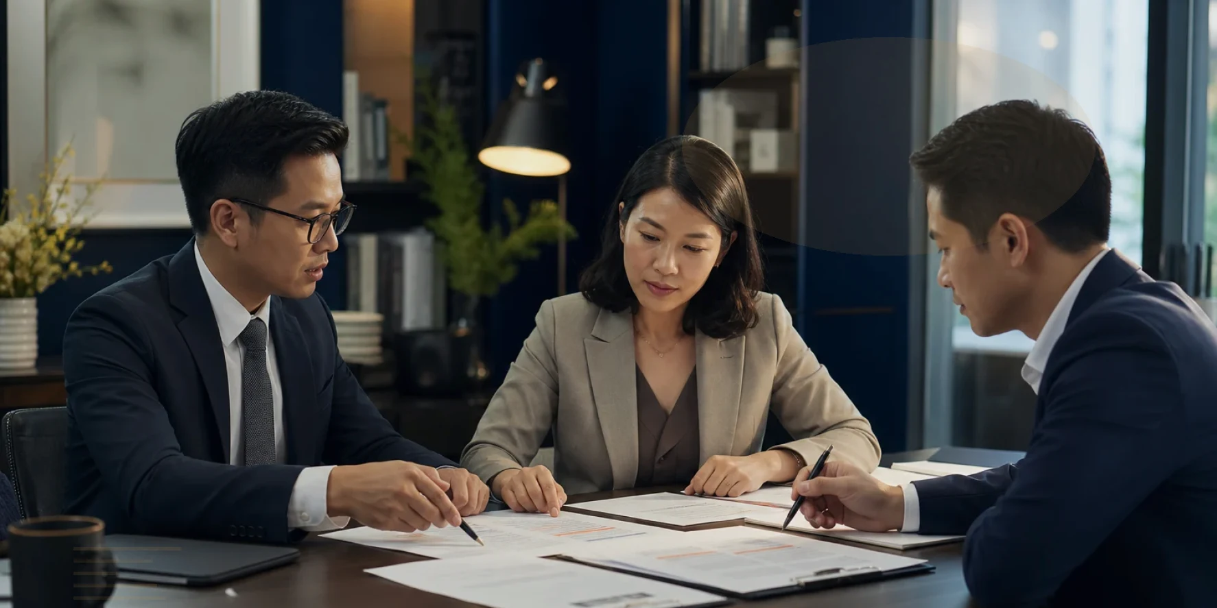 The client team challenge assumptions before selecting the next procedural step for contract lawyer Vietnam