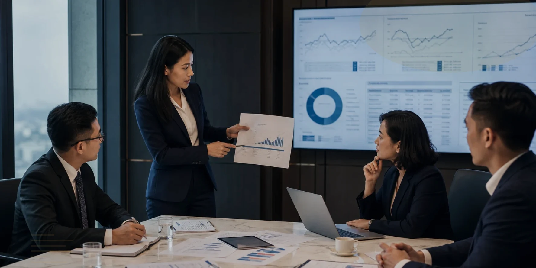 The client team challenge assumptions before selecting the next procedural step for corporate turnaround legal counsel