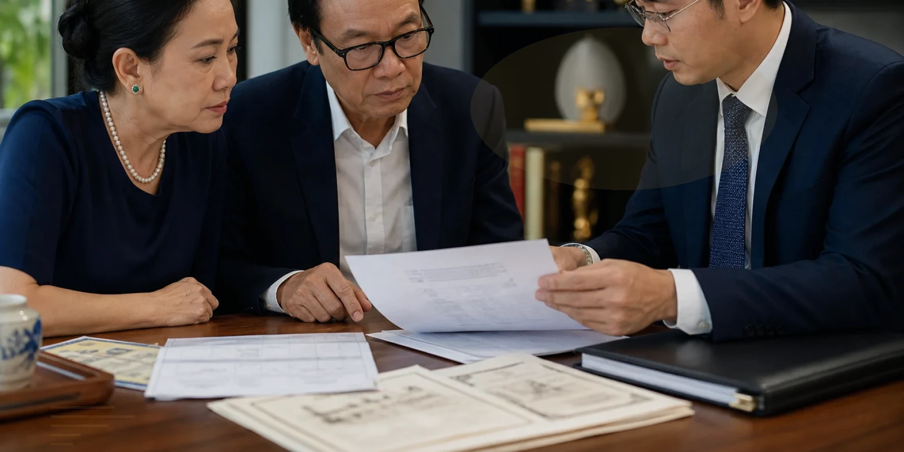The client team challenge assumptions before selecting the next procedural step for division of inheritance Vietnam