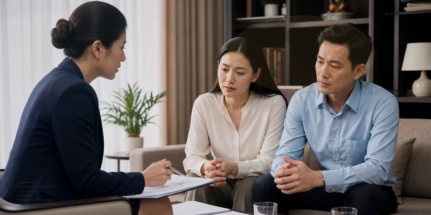 Lawyer and decision-makers evaluate options around the working file for family lawyer Vietnam