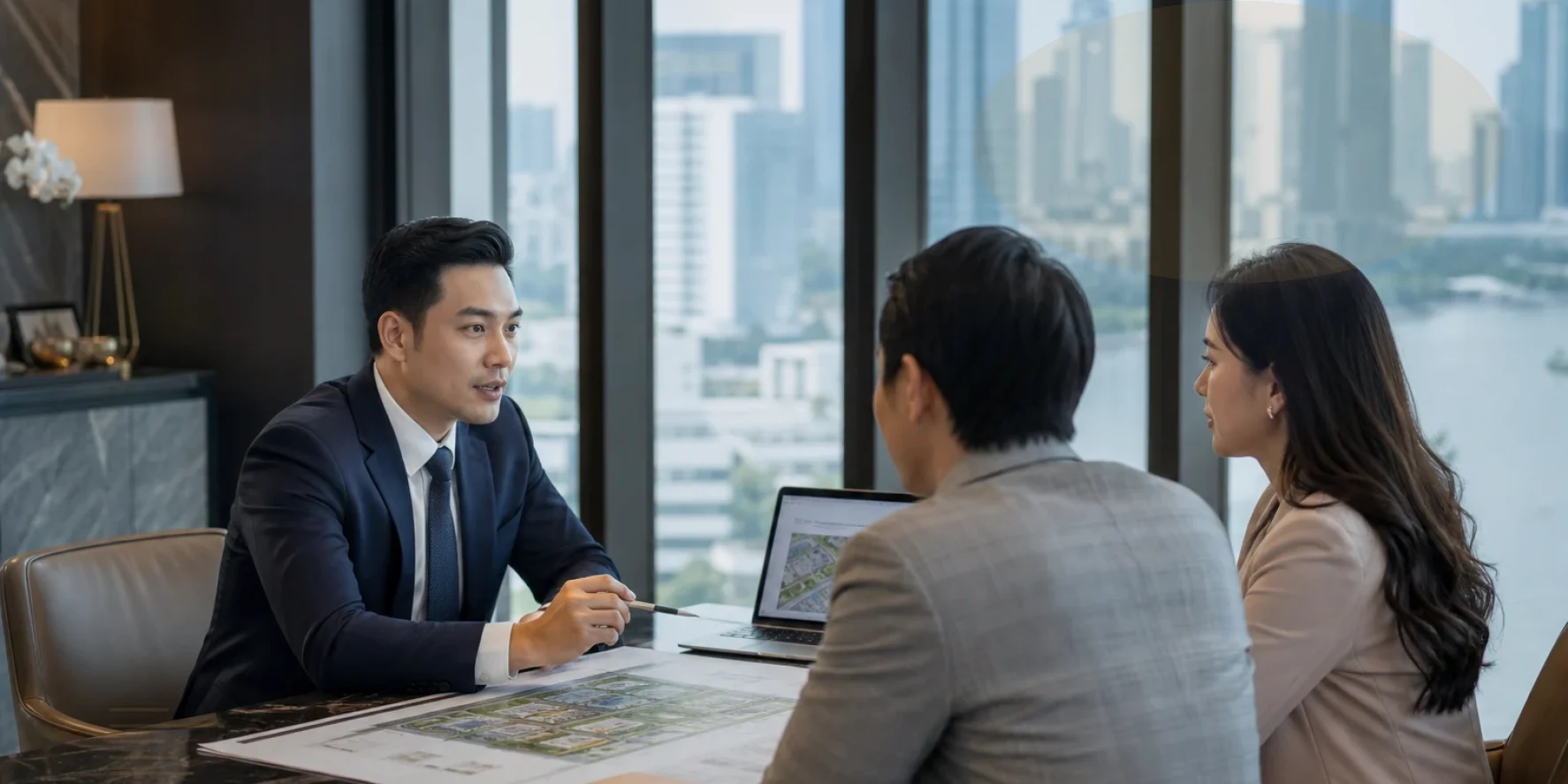 Counsel explain legal exposure and practical choices during a client meeting for foreign investment legal services Vietnam