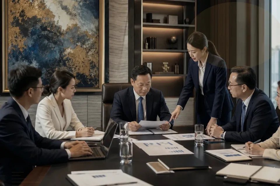 Illustrate the article Business Permit Services Ho Chi Minh City: Launch Guide