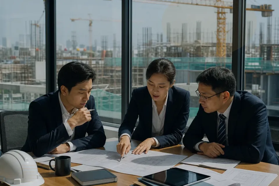 Illustrate the article Construction Contract Legal Advice Vietnam: Risk Guide