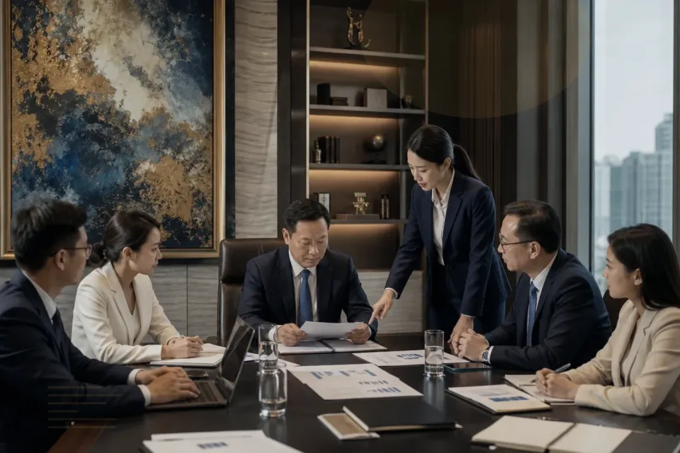 Illustrate the article Corporate Lawyer Ho Chi Minh City: Practical Company Guide