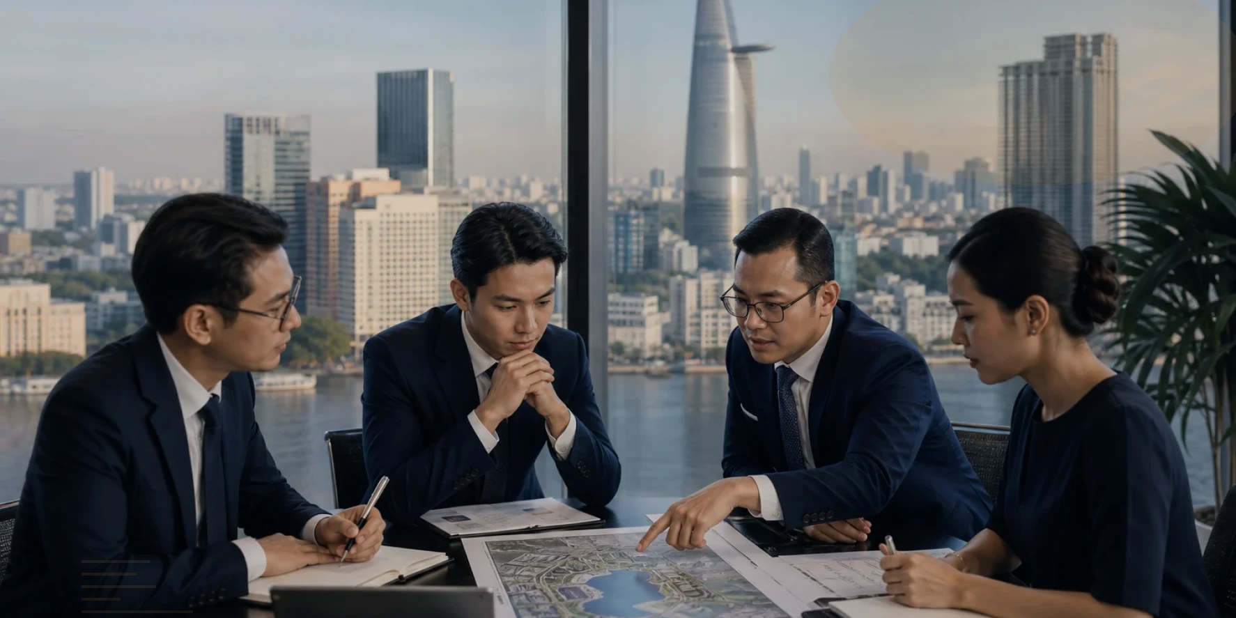 The advisory team confirm deadlines, owners and evidence for implementation for foreign investment legal services Vietnam
