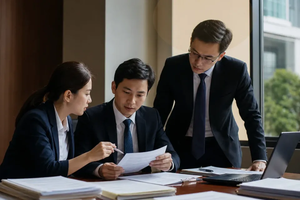 Illustrate the article Law Firm Ho Chi Minh City: Choosing Counsel for Complex Matters
