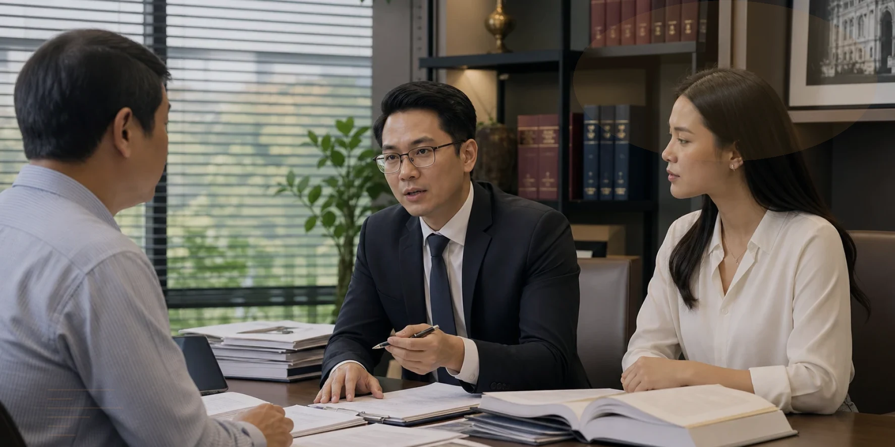 Senior counsel coordinate implementation responsibilities with the wider team for legal representation civil court Vietnam