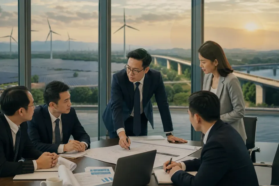 Illustrate the article Wind Power Legal Advice Vietnam: Development and Finance Guide